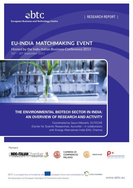 The Environmental Biotech Sector in India: an overview - European ...