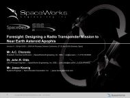 Presentation - SpaceWorks Enterprises, Inc.