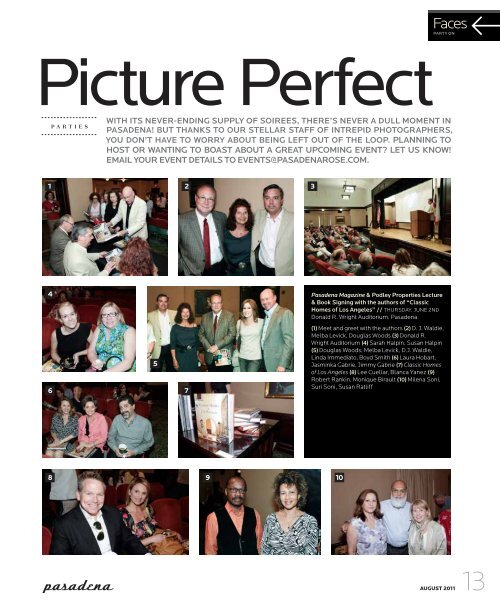 Picture Perfect - Pasadena Magazine