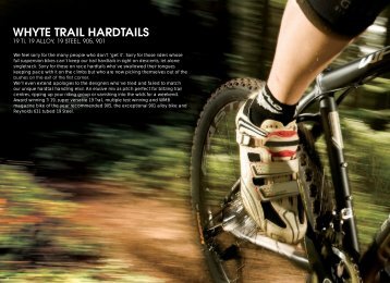 WHYTE TRAIL HARDTAILS