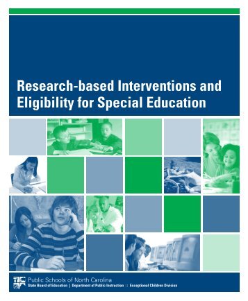 Research-based Interventions and Eligibility for Special Education