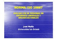 Taller Norma ISO 10667 - Consejo General de Colegios Oficiales de ...