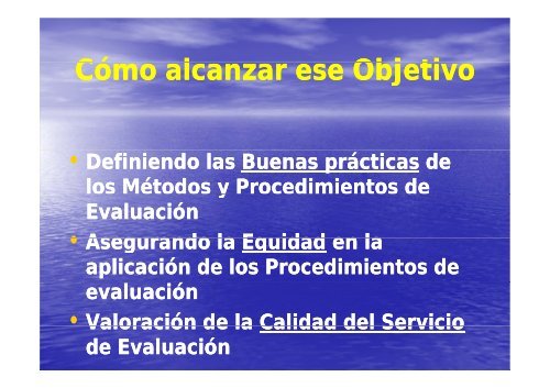 Taller Norma ISO 10667 - Consejo General de Colegios Oficiales de ...