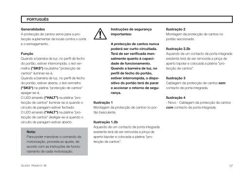 Einbauanleitung Fitting Instructions Notice de montage ...