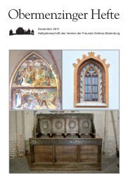 München blüht - Verein der Freunde Schloss Blutenburg ev