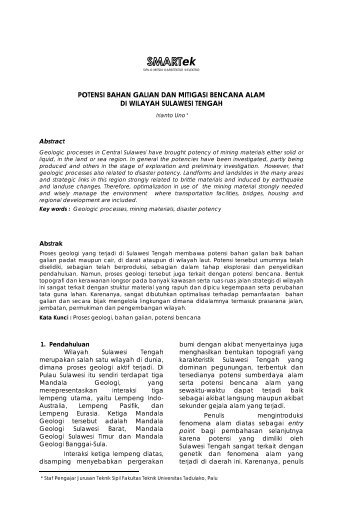 Download this PDF file - Jurnal Ilmiah Universitas Tadulako