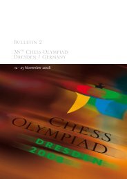 38th Chess Olympiad Dresden / Germany