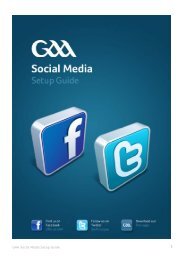 GAA Social Media Setup Guide 1