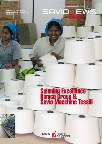 Spinning Excellence Ramco Group & Savio Macchine Tessili