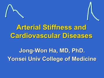 Arterial Stiffness and Cardiovascular Diseases