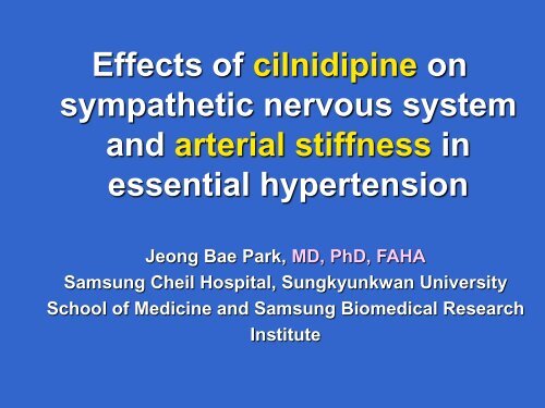Arterial Stiffness and Cardiovascular Diseases