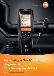 testo 320 - Nordtec Instrument AB