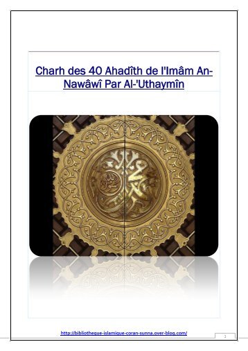 CHARH-40-HADITHS-NAWAWI