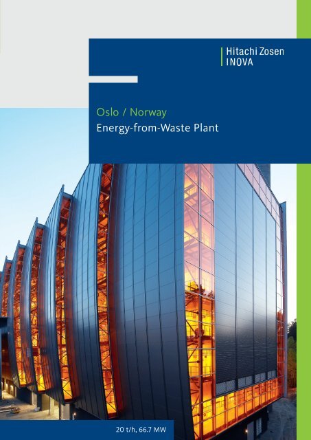 Oslo / Norway Energy-from-Waste Plant - Hitachi Zosen Inova AG