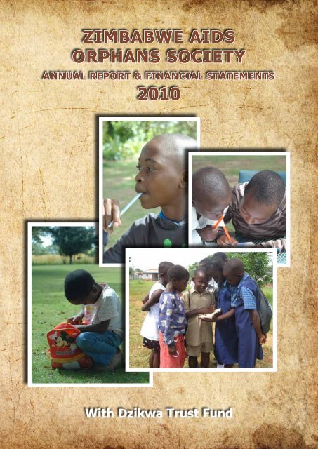 ZIMBABWE AIDS ORPHANS SOCIETY ANNUAL REPORT ...