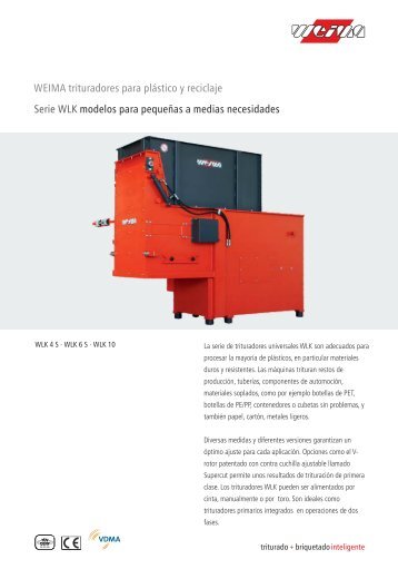 Catálogo (PDF) - Weima GmbH