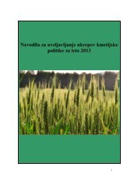 Navodila za uveljavljanje ukrepov kmetijske politike za leto 2013