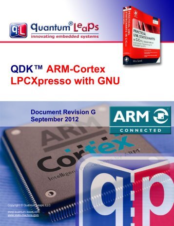 Qp and arm-cortex with gnu - state machines - Quantum Leaps