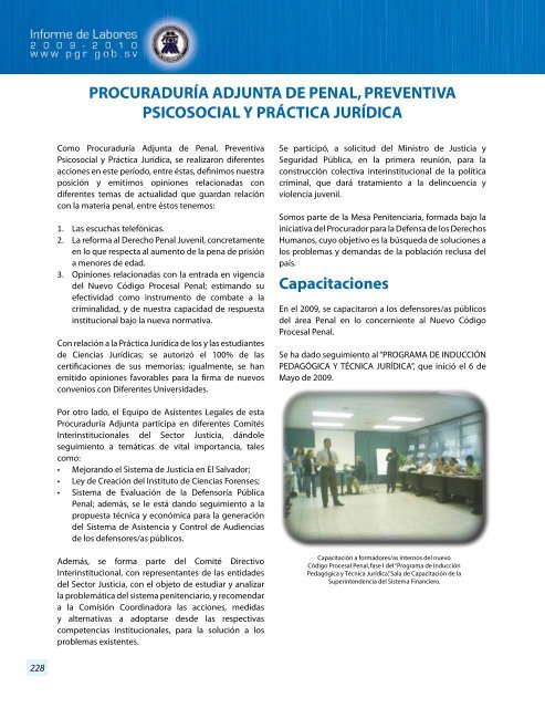 Capitulo IV.pdf - ProcuradurÃ­a General de la RepÃºblica de El Salvador