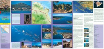 Karta - Trekking & biking, otok PaÃ…Â¡man - Zadar