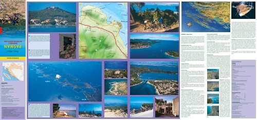 Karta - Trekking & biking, otok PaÃ…Â¡man - Zadar