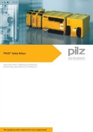 Pilz Pnoz series - complete brochure - Industriale Elettrica