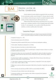 BM Monitor on-line de Buchas Condensivas - Treetech