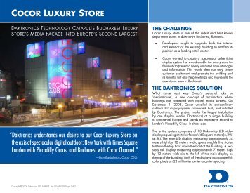 cocor luxury store the challenge