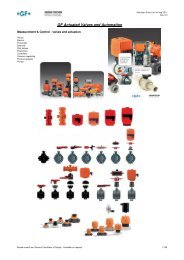 Automation Price List Catalogue - Aug 2011 rev0.0