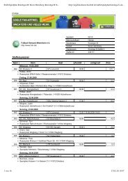 Staffelspielplan Kreisligen B_ Kreis Heinsberg (Kreisliga B Staffel 2 ...