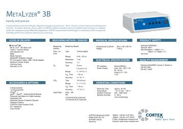 MetaLyzer® 3B - Tenby Medical