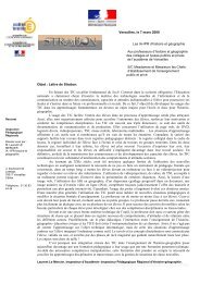 lettre de Strabon nÂ°3 - Histoire, GÃ©ographie, Education civique