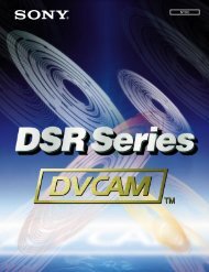 DSR-50 Literature - Videoengineer.net