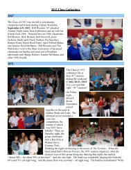 2012 Reunion Summaries - Carroll High School