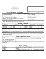 Saint-Gobain NorPro, MSDS for JR323 Basic Alumina Catalyst Carrier