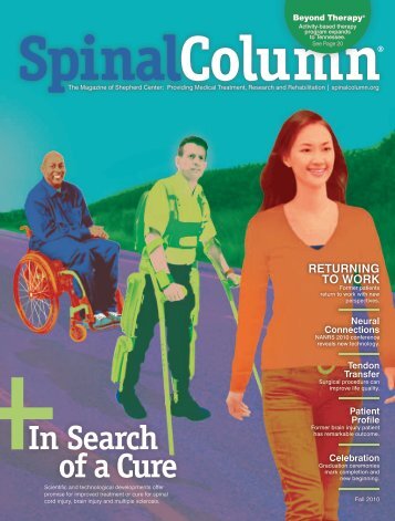 download this issue - Shepherd Center's Spinal Column Magazine