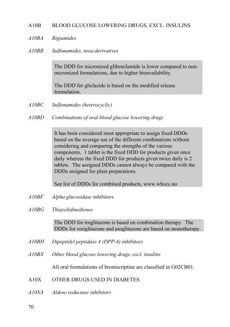 Guidelines for ATC classification and DDD assignment - WHOCC