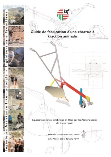 Guide de fabrication d'une charrue Ã  traction animale - CodÃ©art