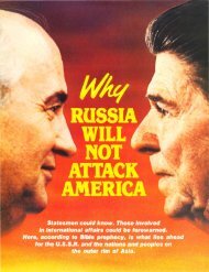 Why Russia Will Not Attack America - Church of God - NEO