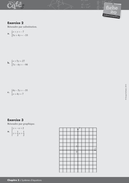 fiche - Secondaire - De Boeck