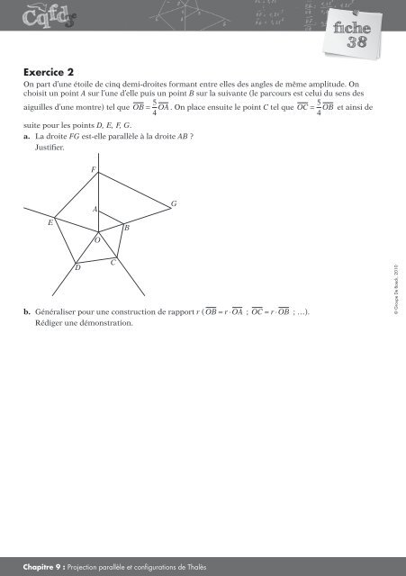 fiche - Secondaire - De Boeck