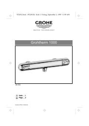 Grohtherm 1000