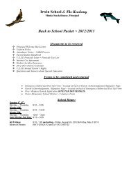 School Packet ~ 2012/2013 - Victor Elementary School District