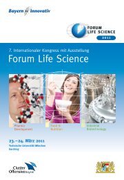 Forum Life Science 2011 - am Wissenschaftszentrum Straubing