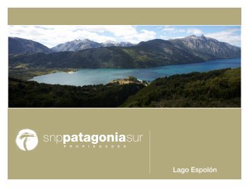 Lago EspolÃ³n - Patagonia Sur