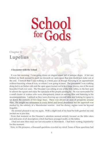 Lupelius - The School for Gods