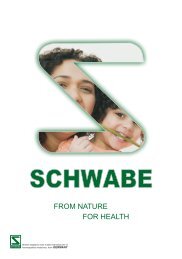 Schwabe's State-of-the-art facilities across the globe - Schwabe India