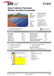 Solar Collector Factsheet Winkler Omnisol A-antireflex