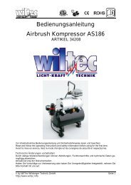 Bedienungsanleitung Airbrush Kompressor AS186 - WilTec