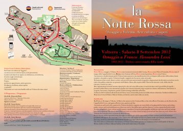 Notte Rossa - Depliant pdf - Volterratur